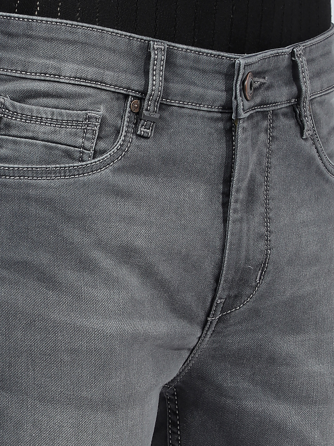 Numero Uno Men Faded Grey Jeans
